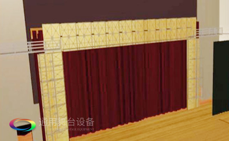 防火隔離幕Safety curtain——舞臺、觀眾廳分隔 阻斷火源及有害煙氣的擴散